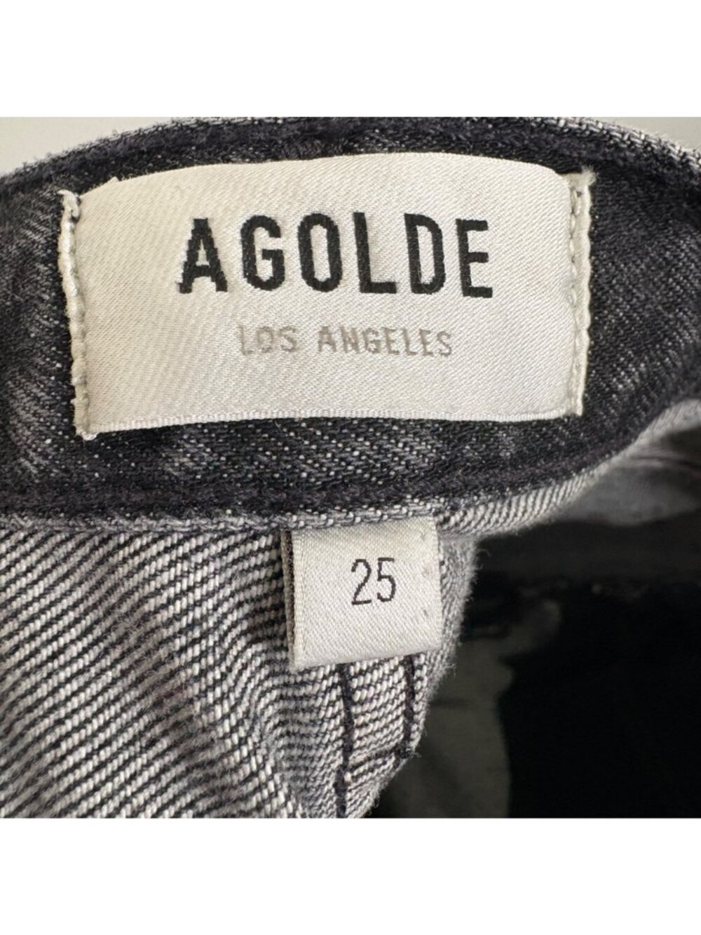 NEW AGOLDE Dame High Rise Wide Leg Jeans Size 25 - Picture 10 of 11